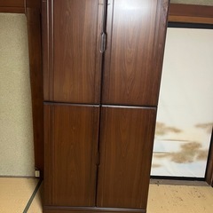 収納タンス　ハンガー仕様