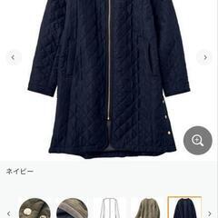 セシールキルトロングコートの画像