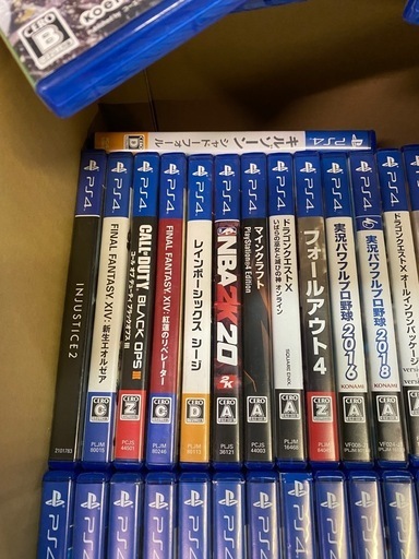 【決まりました】値下げしました。PS4ソフト40本セット