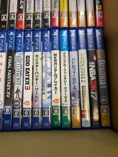 【決まりました】値下げしました。PS4ソフト40本セット