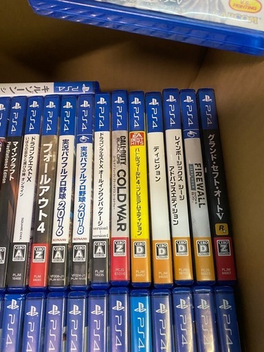 【決まりました】値下げしました。PS4ソフト40本セット