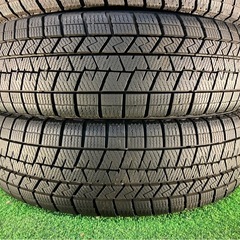 引取限定【イボ付き9.9分山】 2021年 155/65R14 ダンロップ WINTERMAXX 03★4本セット タイヤまにあの画像