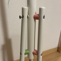 子供部屋収納 カバン掛けの画像