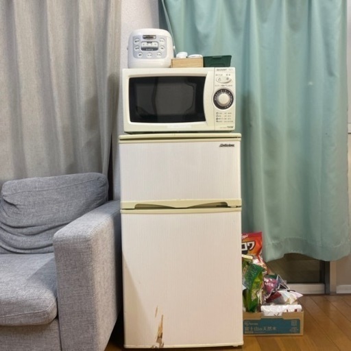 冷蔵庫\u0026電子レンジ\u0026炊飯器