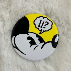 ディズニー♡ミッキー　中古缶バッジ