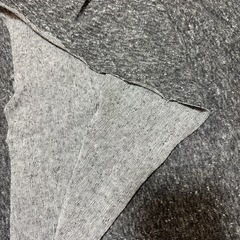 チャコールグレー　大判はぎれの画像