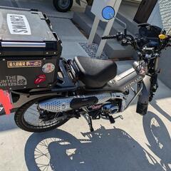 ハンターカブ ct125 アーマードシルバー 1年未満の画像
