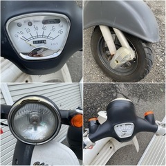 ホンダ　ジョルノ　AF-24 2スト　スクーター　レストアベース　現状品
の画像