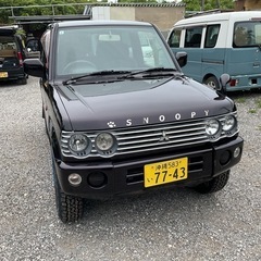 在庫処分値下げ‼️パジェロミニ‼️スヌーピーが可愛い❗️車検付き‼️