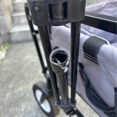 【お取引の方　決定済】折りたたみキャリーワゴン　キャリーカート　キャンプ用品の画像