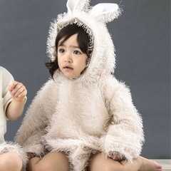 【未使用】ベビー うさぎロンパース ハロウィン 80サイズ
