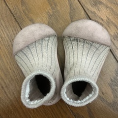 早めに連絡ください！11.5cmベビー靴　履かせやすい！靴下のよ...