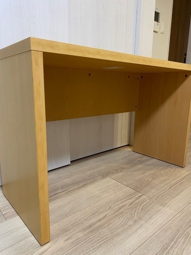 無印良品　ブナ材デスク