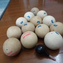 【差し上げます】ソフトテニスボール