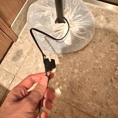 スタンドライト電球付き！の画像