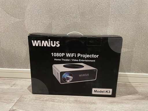 WiMiUS プロジェクター 1080PフルHD