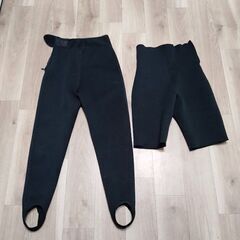 中古　サウナパンツ　2枚セット　トレンカ　ハーフパンツ　大きいサ...