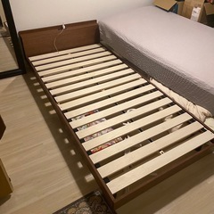 シングル　ベッドフレーム　すのこ　高さ調節