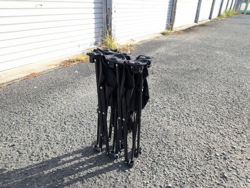 コンパクトベンチシート　2人掛け用　ブラック　10本セット