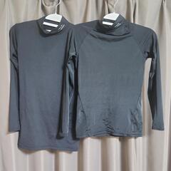 TIGORA レディース 長袖 ハイネック ロングTシャツ イン...