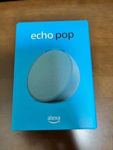 【新品】Echo Pop  エコーポップ ティールグリーンAlexa スピーカー