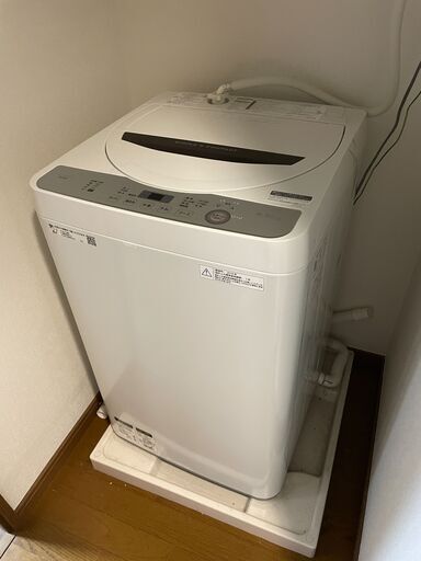 【10月28日 引取り限定】シャープ4.5kg 全自動洗濯機