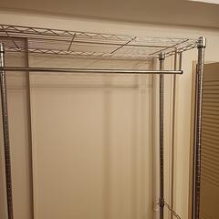 おしゃれラック 2段スチール製 ラックの画像
