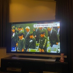 65インチテレビ、テレビ台