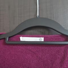 カーディガン　ロング　パープル　F　の画像