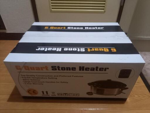 新品　ホットストーンウォーマー\n
