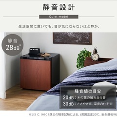 31L 冷凍庫　黒の画像