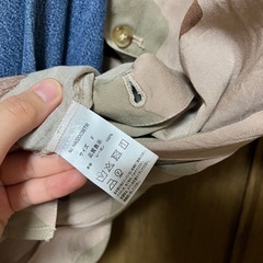 リーバイスデニムシャツとハレカモフラージュシャツの2点セットの画像