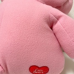 ◉ケアベア◉ジャンボぬいぐるみ◉ジャンボ抱き枕◉チアベア◉レアの画像