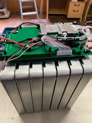 DYI家庭用1.7kw蓄電池