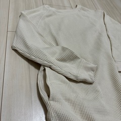 【130】ユニクロリブワンピースセットの画像