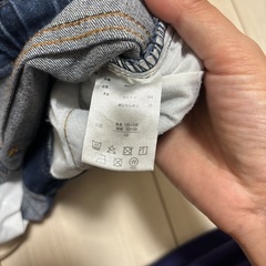 【130】ワイドデニムの画像