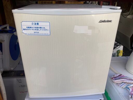 ☆中古￥5,500！Abitelax　46㍑1ドア冷蔵庫　家電　AR-509E型　幅45㎝ｘ奥行45㎝ｘ高さ51㎝　【BJ127】