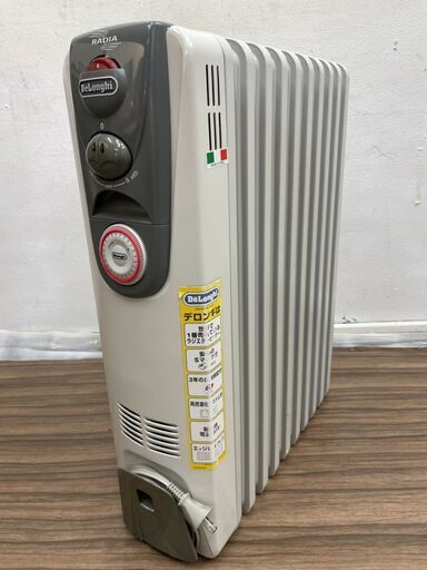 デロンギ　オイルヒーター　DeLonghi HR031015EC 1500W 放熱板10枚 / 4～10畳用 / 暖房器具