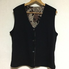 リバーシブルベストの画像