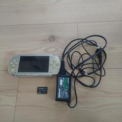 【⠀取り引き中⠀】PSP1000ゴールド色メモリースティック8GB付き