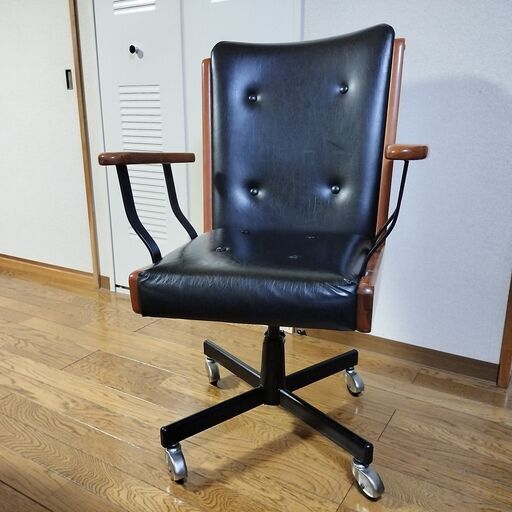 デスクチェア 椅子 昭和アンティーク 昭和モダン レトロ