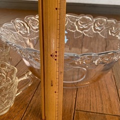 フルーツポンチ　ガラス食器セットの画像