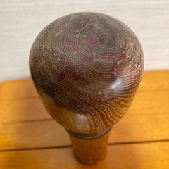 木製こけし　カワムラ作　宮城県推奨優良県産品　昭和61〜62年制作　作家物の画像
