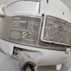 東芝 TOSHIBA 真空圧力IH 炊飯器 RC-10VQC 5.5合炊きの画像