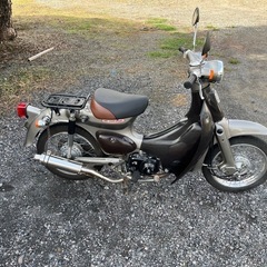 910.　動画あり　リトルカブ50  FI 社外マフラー　原付　バイク　50cc   車体の画像
