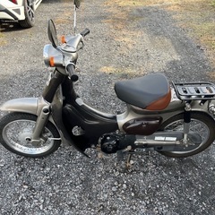 910.　動画あり　リトルカブ50  FI 社外マフラー　原付　バイク　50cc   車体の画像