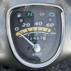 910.　動画あり　リトルカブ50  FI 社外マフラー　原付　バイク　50cc   車体の画像