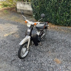 910.　動画あり　リトルカブ50  FI 社外マフラー　原付　バイク　50cc   車体の画像