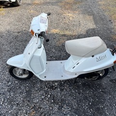 916.　動画あり　ヤマハ　ミント　2スト　原付　バイク　50cc   車体　埼玉の画像