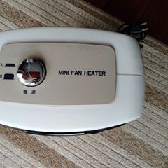 ミニファンヒーター　山善　ＤＭ－Ｂ０６の画像